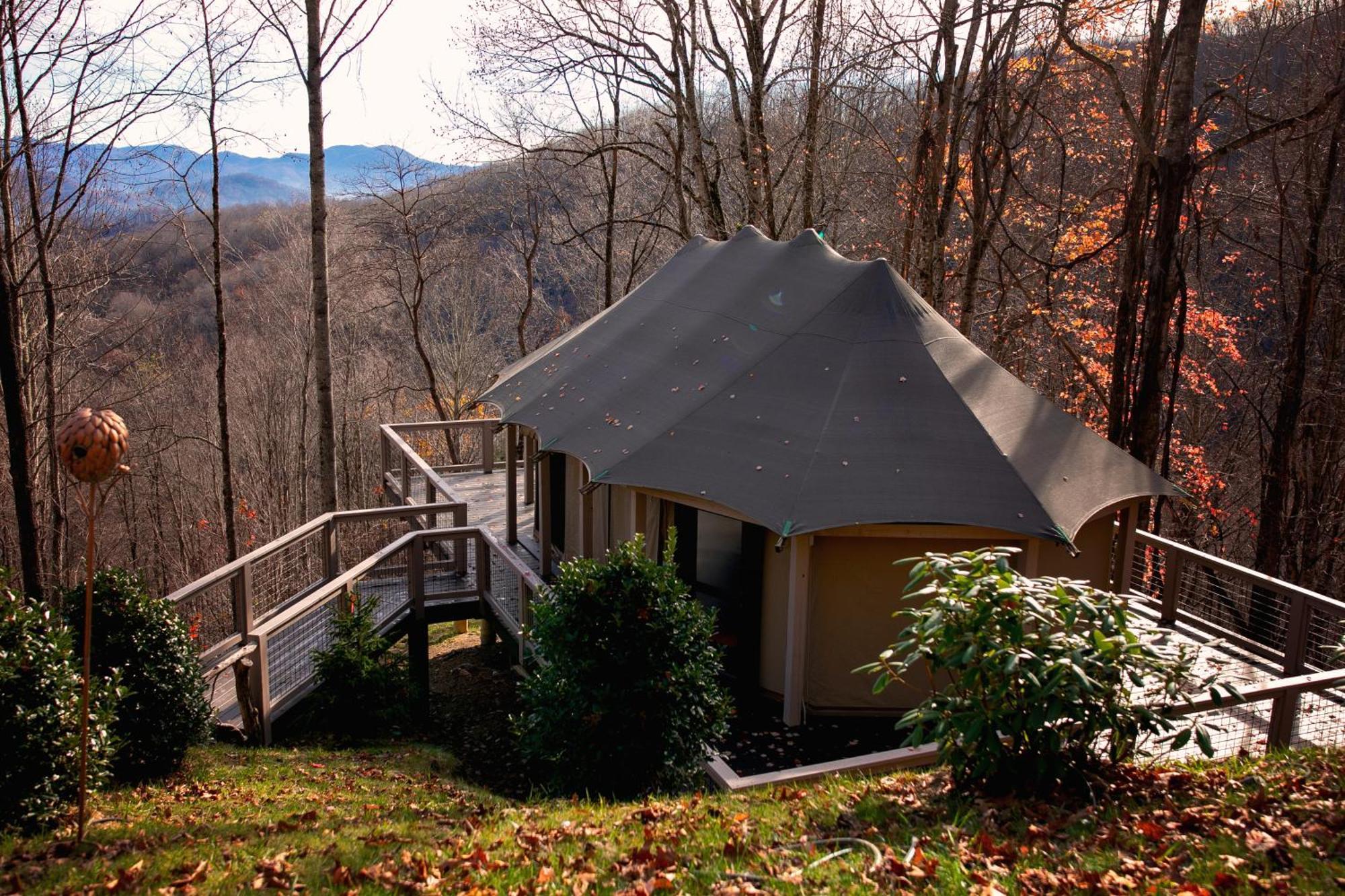 Elk & Embers Mountain Hideaway Hotel Waynesville Bagian luar foto